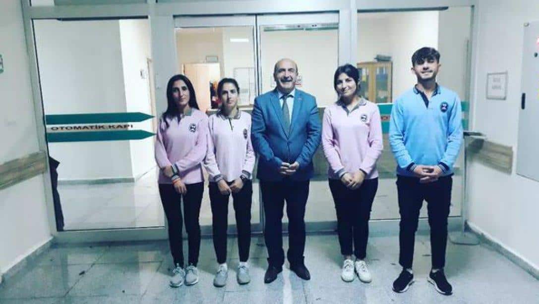 Nurettin Yılmaz Mesleki ve Teknik Anadolu Lisesi ve Feride Karabacak Mesleki ve Teknik Anadolu Lisesi öğrencilerimiz staj yerlerinde ziyaret edildi.